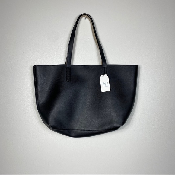 Time and Tru Handbags - NWT black Leather purse